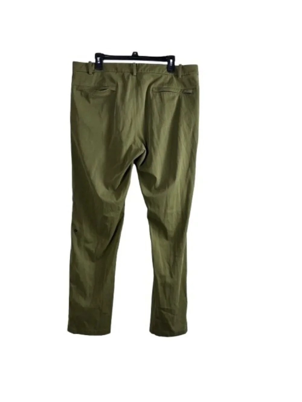 Lululemon Men’s Commission Pants Olive Green Warpstreme 5-Pocket  Sz 40 Athleisu